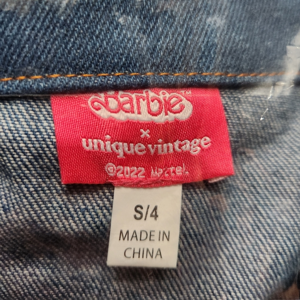 Barbie x Unique Vintage Jean Jacket - Picture 4 of 4